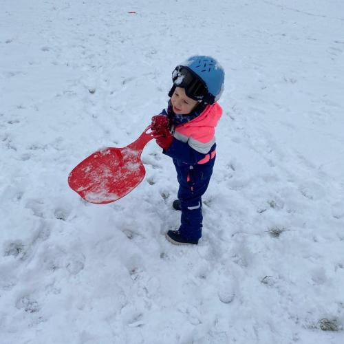 Spaß im Schnee